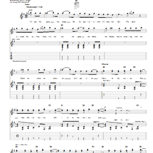 The Union Underground Across The Nation Musik Noten - Guitar Tab - 23257-0