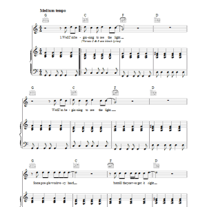 The Velvet Underground Beginning To See The Light Musik Noten - Piano, Vocal & Guitar Chords - 39284-0