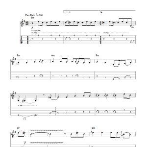 The Ventures Secret Agent Man Musik Noten - Guitar Tab - 73995-0