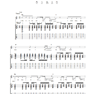 The Vines Autumn Shade Musik Noten - Guitar Tab - 22998-0