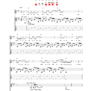 The Vines Country Yard Musik Noten - Guitar Tab - 22999-0