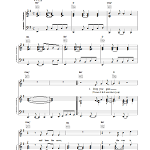 The Waterboys Good News Musik Noten - Piano, Vocal & Guitar Chords - 17266-0