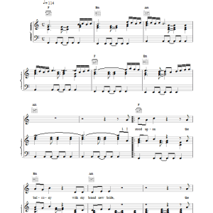 The Waterboys The Return Of Pan Musik Noten - Piano, Vocal & Guitar Chords - 17273-0