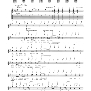 The Who A Legal Matter Musik Noten - Guitar Tab - 165301-0