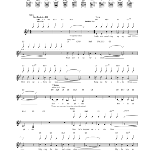 The Who Boris The Spider Musik Noten - Guitar Tab - 165551-0