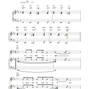The Who Do You Think It's Alright Musik Noten - Piano, Vocal & Guitar Chords - 15782-0