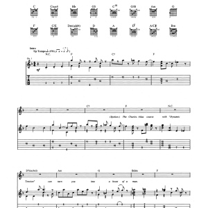 The Who I Can't Reach You Musik Noten - Guitar Tab - 165257-0