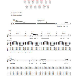 The Who Love, Reign O'er Me Musik Noten - Guitar Tab - 150301-0