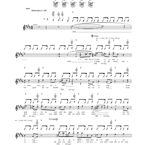 The Who Motoring Musik Noten - Guitar Tab - 165506-0