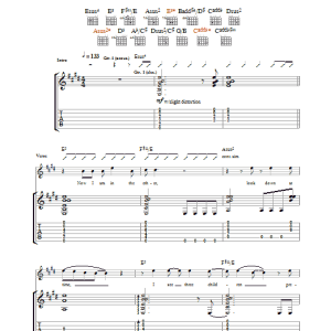 The Who Pick Up The Peace Musik Noten - Guitar Tab - 37585-0