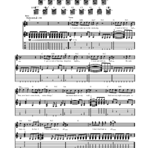 The Who Pictures Of Lily Musik Noten - Guitar Tab - 68957-0