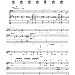 The Who Relax Musik Noten - Guitar Tab - 165207-0