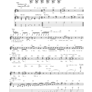 The Who Run Run Run Musik Noten - Guitar Tab - 165555-0