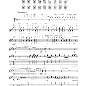 The Who So Sad About Us Musik Noten - Guitar Tab - 165522-0