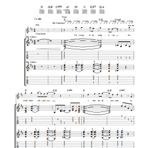 The Who Sound Round Musik Noten - Guitar Tab - 37603-0