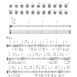The Who The Dirty Jobs Musik Noten - Guitar Tab - 165204-0