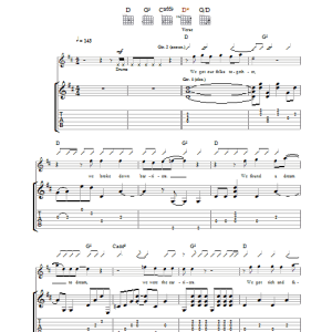 The Who We Got A Hit Musik Noten - Guitar Tab - 37584-0