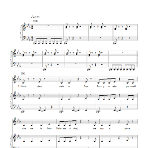 The XX Basic Space Musik Noten - Piano, Vocal & Guitar Chords - 103570-0
