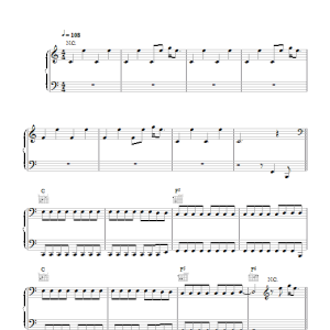 The XX VCR Musik Noten - Piano, Vocal & Guitar Chords - 103192-0