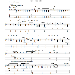 Theory Of A Dead Man Invisible Man Musik Noten - Guitar Tab - 91481-0