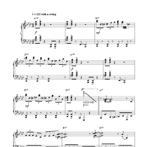 Thin Lizzy The Boys Are Back In Town (Jazz Version) Musik Noten - Piano Solo - 115009-0