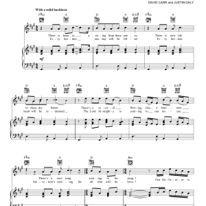 Third Day Our Deliverer Musik Noten - Piano, Vocal & Guitar Chords - 159913-0