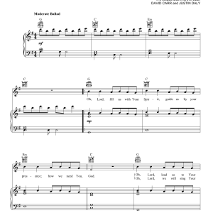 Third Day Spirit Musik Noten - Piano, Vocal & Guitar Chords - 159921-0