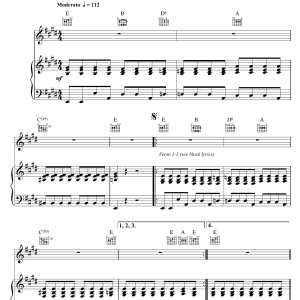 Thirsty Merc Emancipate Myself Musik Noten - Piano, Vocal & Guitar Chords - 38888-0