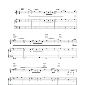 Thom Yorke Skip Divided Musik Noten - Piano, Vocal & Guitar Chords - 35810-0