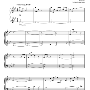 Thomas Newman ...Shells (from Finding Dory) Musik Noten - Easy Piano - 173701-0