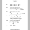 Thunder Love Walked In Musik Noten - Guitar Chords/Lyrics - 100627-0