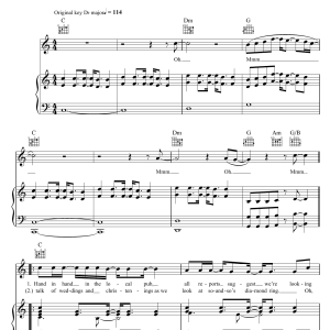 Tim Daniel Digging My Heels In Musik Noten - Piano, Vocal & Guitar Chords - 45684-0