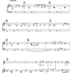 Toby Keith Brand New Bow Musik Noten - Piano, Vocal & Guitar Chords - 55752-0