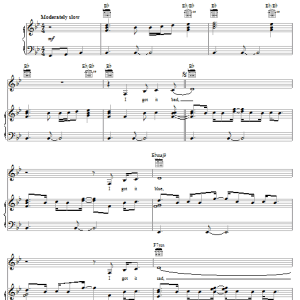 Toby Keith I Got It Bad Musik Noten - Piano, Vocal & Guitar Chords - 52347-0