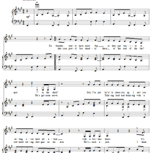 Toby Keith Just The Guy To Do It Musik Noten - Piano, Vocal & Guitar Chords - 52350-0
