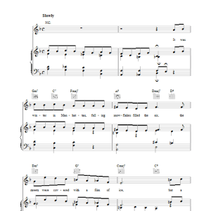 Tom Adair Violets For Your Furs Musik Noten - Piano, Vocal & Guitar Chords - 37354-0