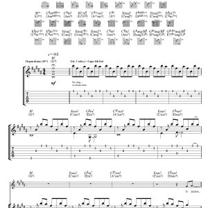 Tom Baxter The Last Shot Musik Noten - Guitar Tab - 39910-0