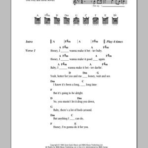 Tom Petty And The Heartbreakers Make It Better (Forget About Me) Musik Noten - Guitar Chords/Lyrics - 79538-0