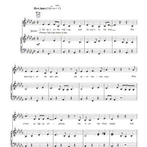 Tom Waits Earth Died Screaming Musik Noten - Piano, Vocal & Guitar Chords - 46396-0