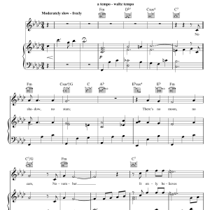 Tom Waits November Musik Noten - Piano, Vocal & Guitar Chords - 45703-0