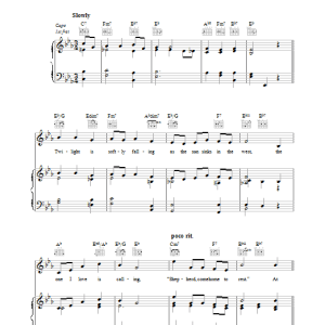 Tommie Connor Down In The Glen Musik Noten - Piano, Vocal & Guitar Chords - 37038-0