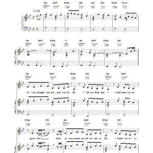 Toni Braxton In The Late Of Night Musik Noten - Piano, Vocal & Guitar Chords - 14866-0