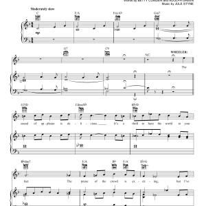 Tony Bennett Make Someone Happy (from Do Re Mi) Musik Noten - Piano, Vocal & Guitar Chords - 18103-0