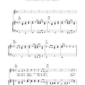 Tony Orlando Tie A Yellow Ribbon 'Round The Old Oak Tree Musik Noten - Piano, Vocal & Guitar Chords - 38704-0