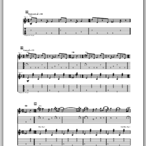 Tool Intermission Musik Noten - Guitar Tab - 98559-0