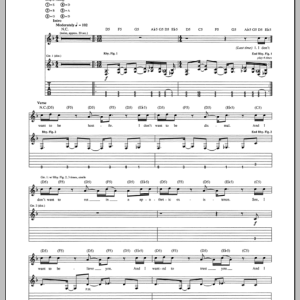 Tool Intolerance Musik Noten - Guitar Tab - 98855-0