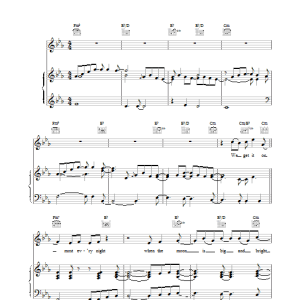 Toploader Dancing in the Moonlight Musik Noten - Piano, Vocal & Guitar Chords - 14428-0