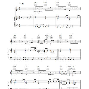 Toploader Lady Let Me Shine Musik Noten - Piano, Vocal & Guitar Chords - 21695-0