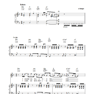 Toploader Never Forgotten Musik Noten - Piano, Vocal & Guitar Chords - 21697-0