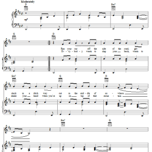 Tracy Lawrence Find Out Who Your Friends Are Musik Noten - Piano, Vocal & Guitar Chords - 58578-0